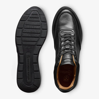 Brentwood Reserve Lace-up Sneaker - Black Leather