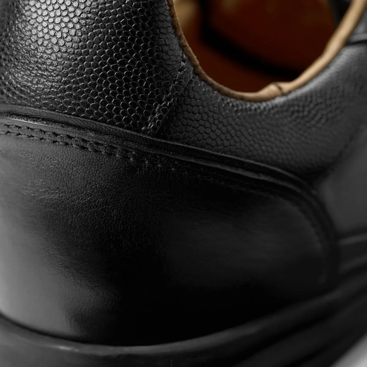 Brentwood Reserve Lace-up Sneaker - Black Leather