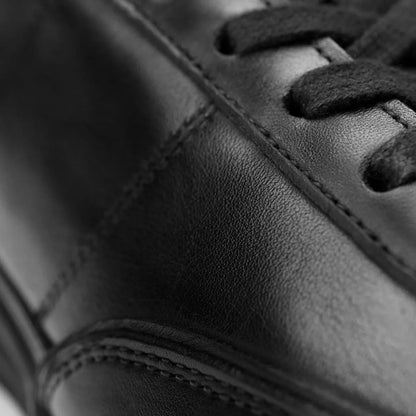 Brentwood Reserve Lace-up Sneaker - Black Leather