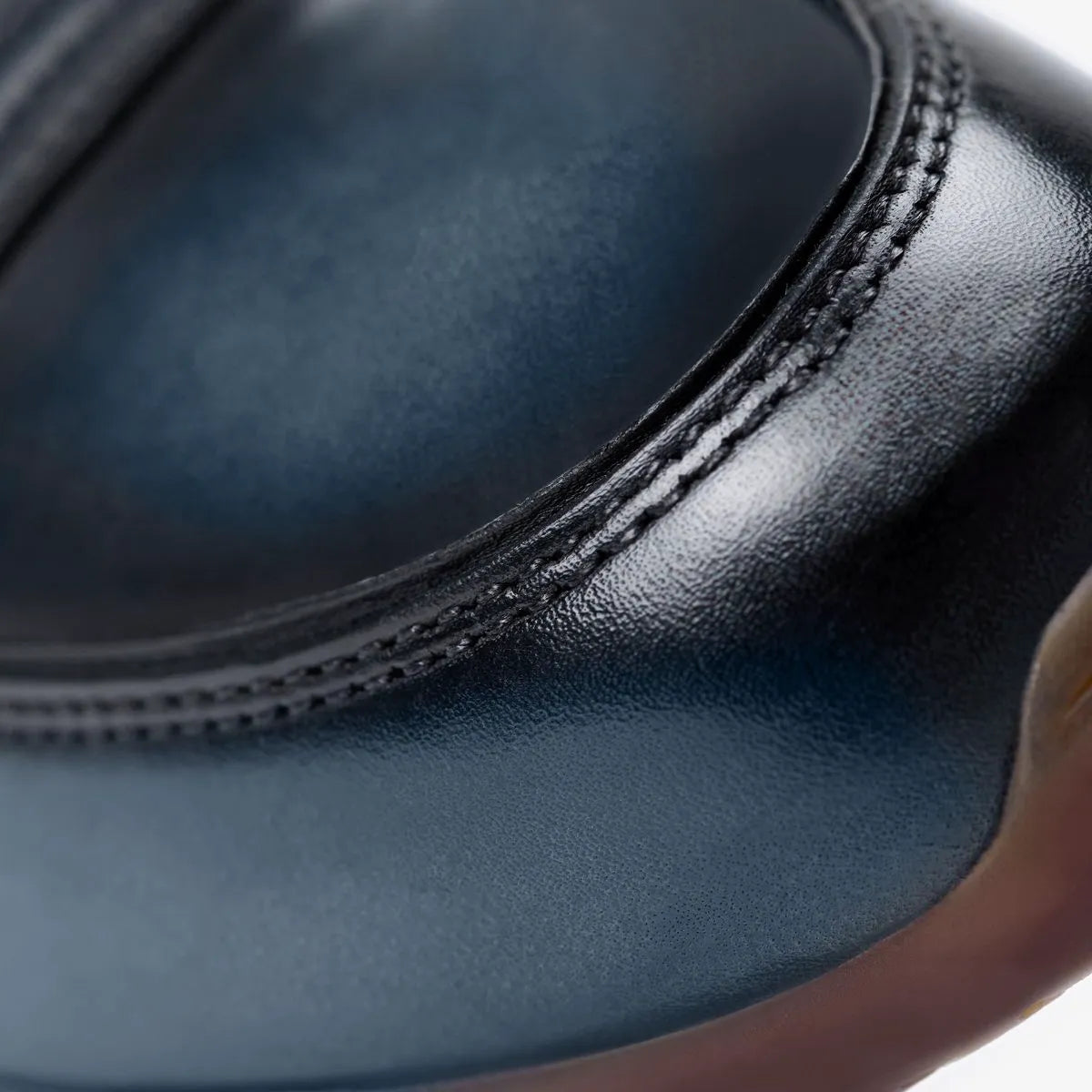 Brentwood Reserve Lace-up Sneaker - Navy Leather