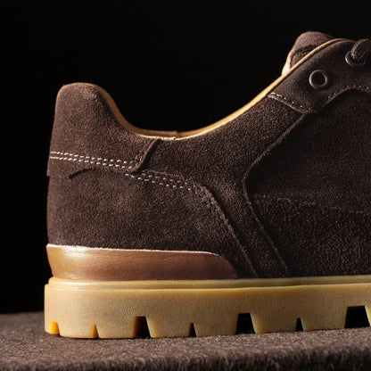 Vail Lug Sneaker - Polo Brown Suede