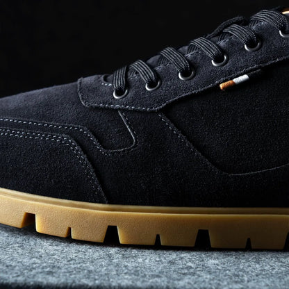 Vail Lug Sneaker - Navy Suede