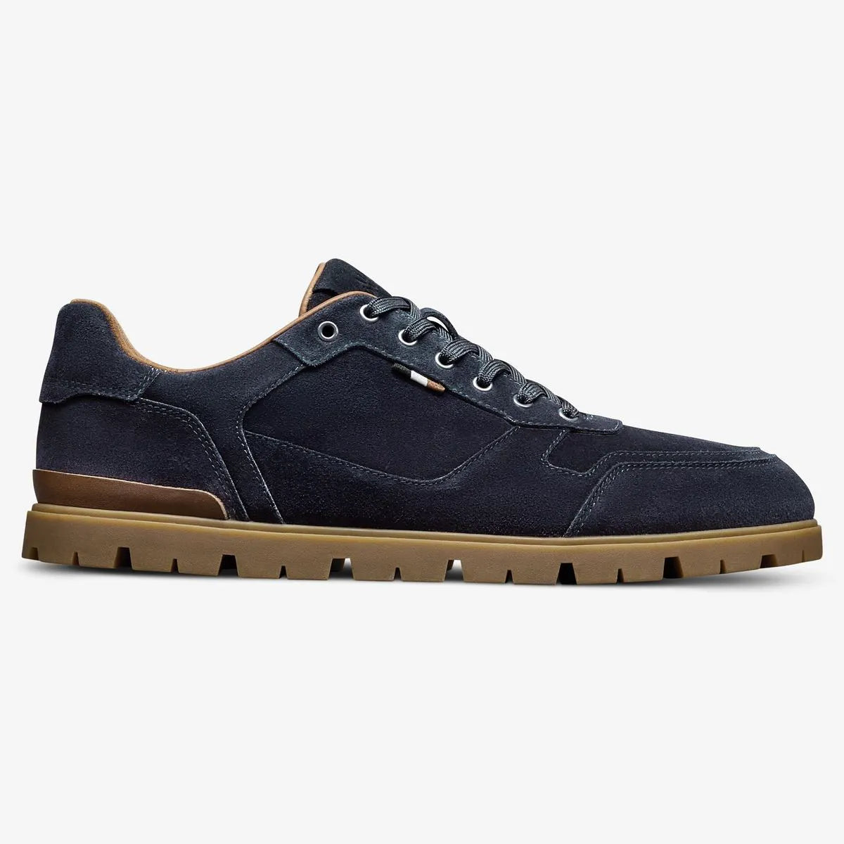Vail Lug Sneaker - Navy Suede