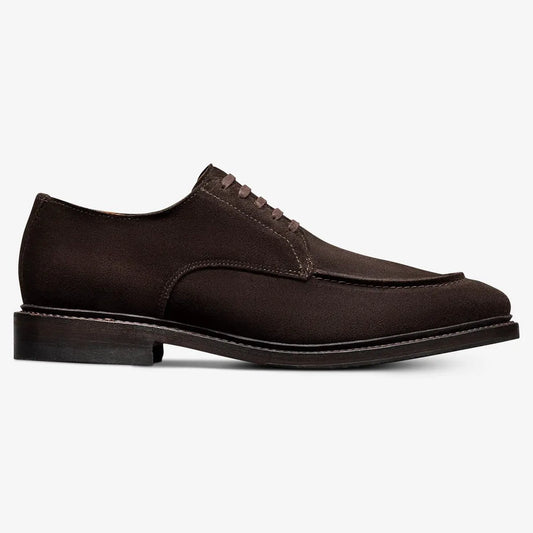 Rivington Apron-toe Derby Dress Shoe - Bitter Chocolate Suede