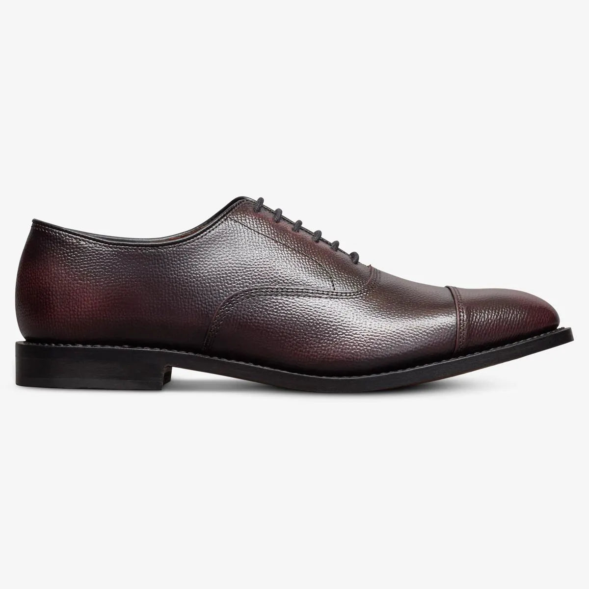 Park Avenue Cap-toe Oxford Dress Shoe - Burgundy Brush Off Leather
