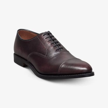 Park Avenue Cap-toe Oxford Dress Shoe - Burgundy Brush Off Leather