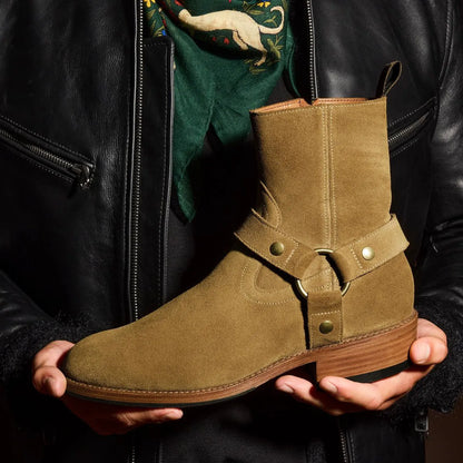 Durango Harness Boot - Curry Suede