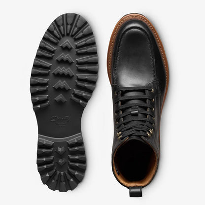 Powell Weather-ready Apron-toe Boot - Black Chromexcel Leather