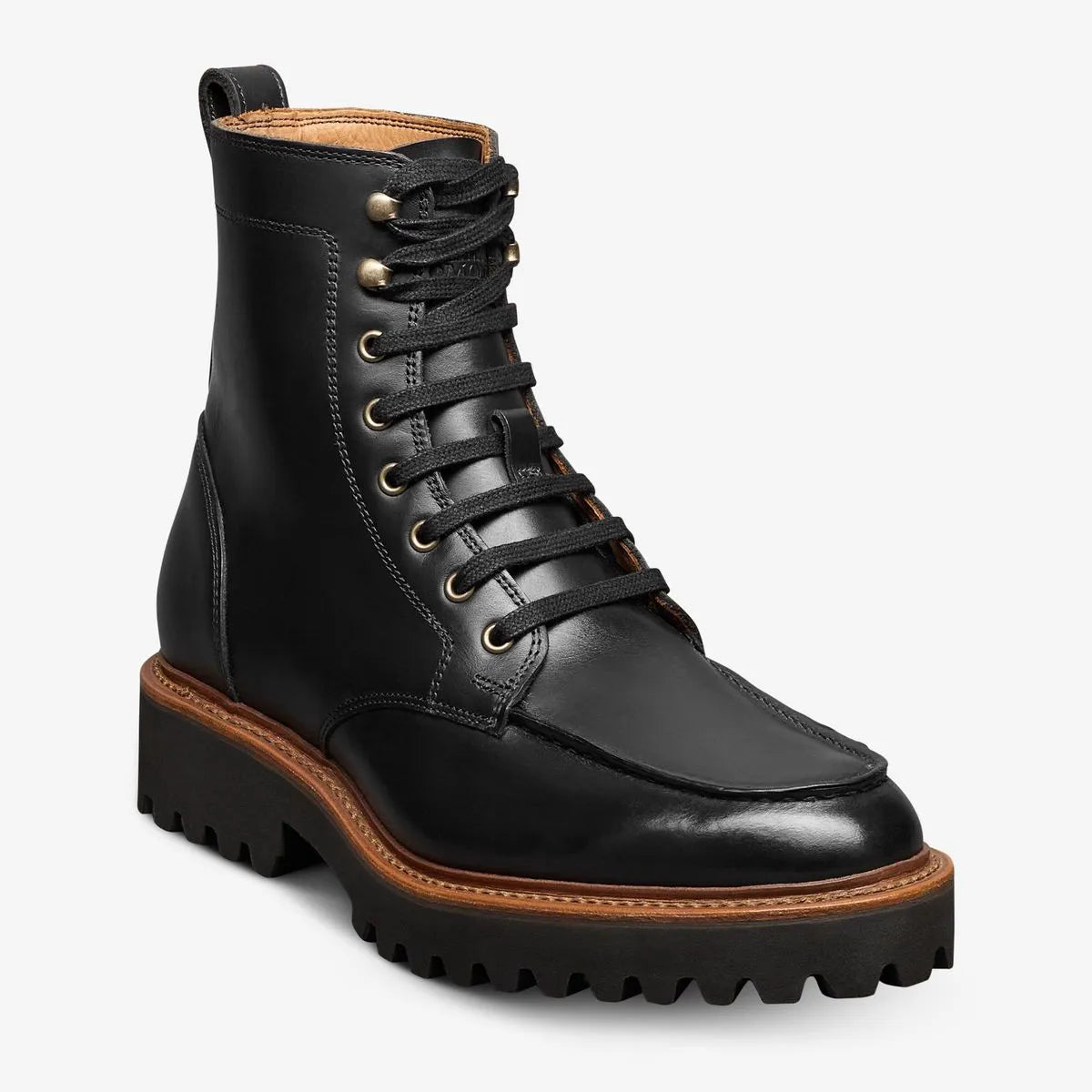 Powell Weather-ready Apron-toe Boot - Black Chromexcel Leather