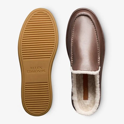 Bowen Slipper - Brown Leather