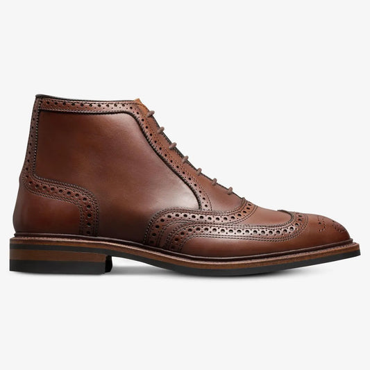 McAllister Wingtip Oxford Dress Boot - Chili Leather