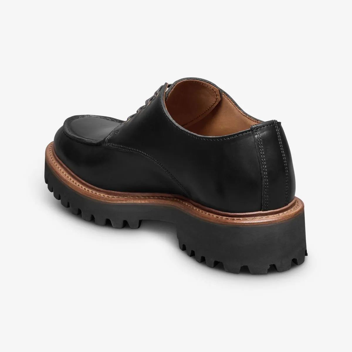 Palmer Weather-ready Apron-toe Derby Dress Shoe - Black Chromexcel Leather