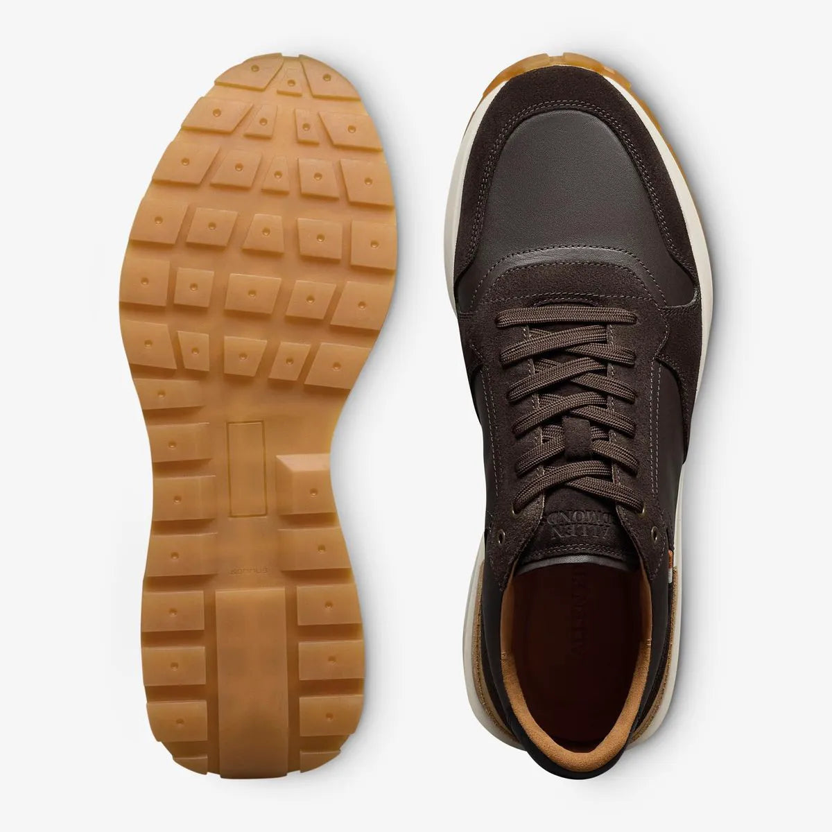 Lionel Lace-up Sneaker - Dark Brown Suede