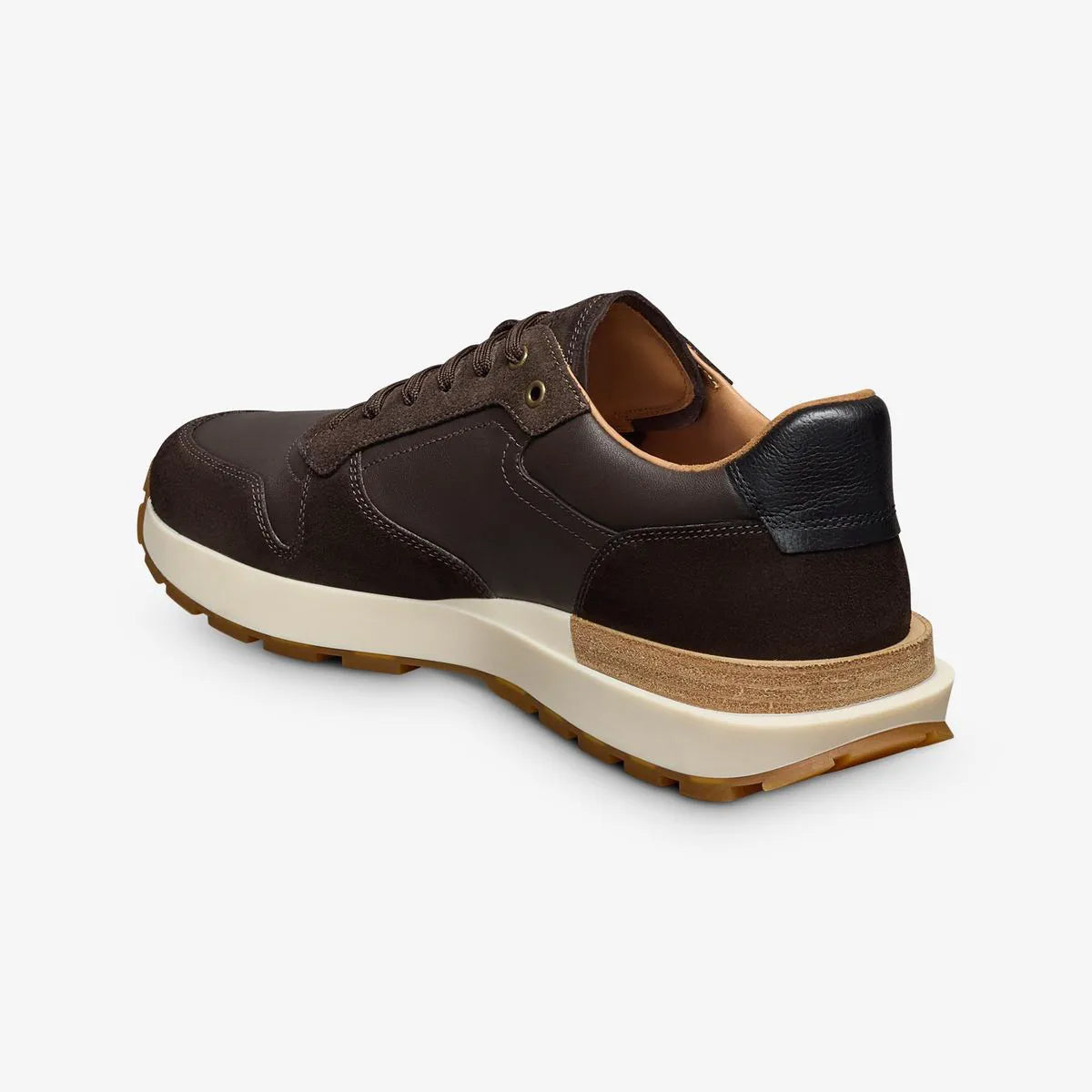 Lionel Lace-up Sneaker - Dark Brown Suede