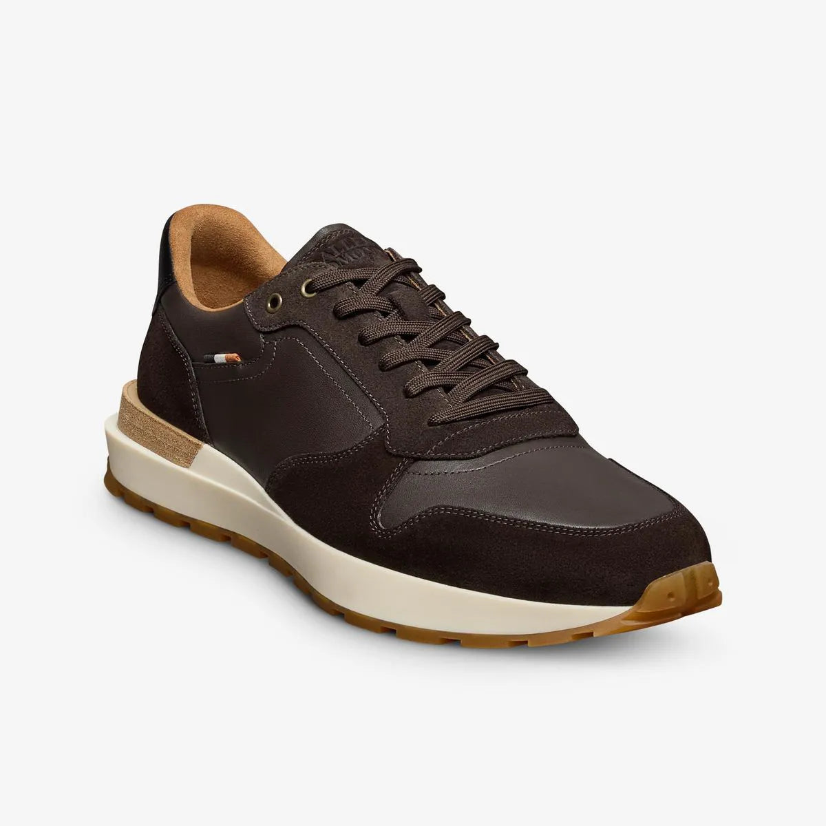 Lionel Lace-up Sneaker - Dark Brown Suede