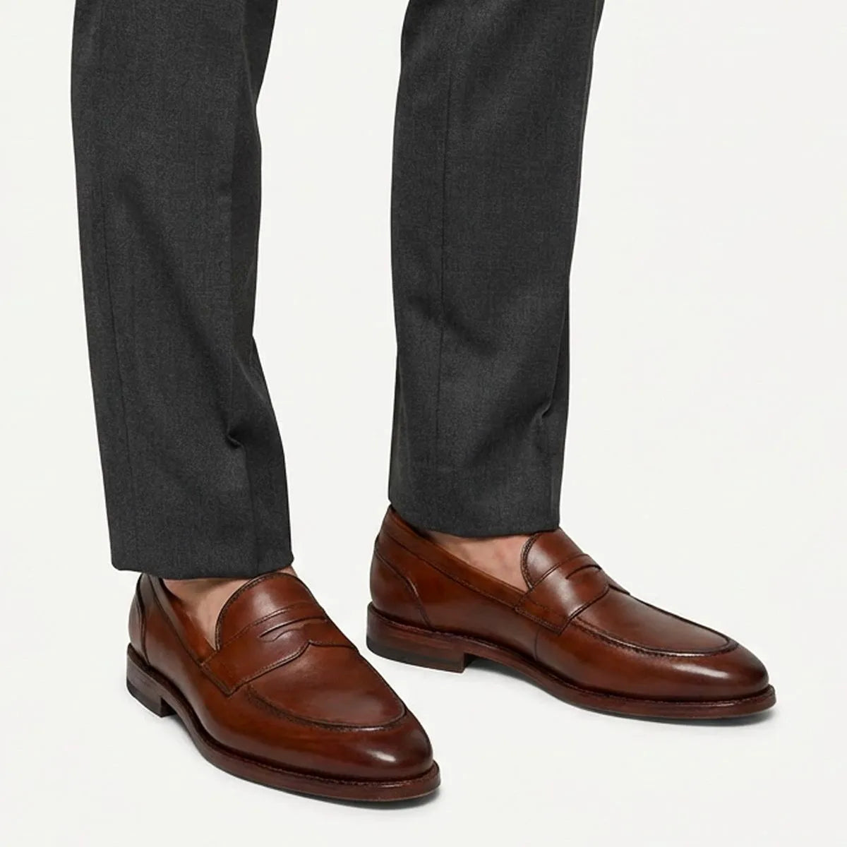 Factory Second Randolph Penny Loafer 2.0 - Chili