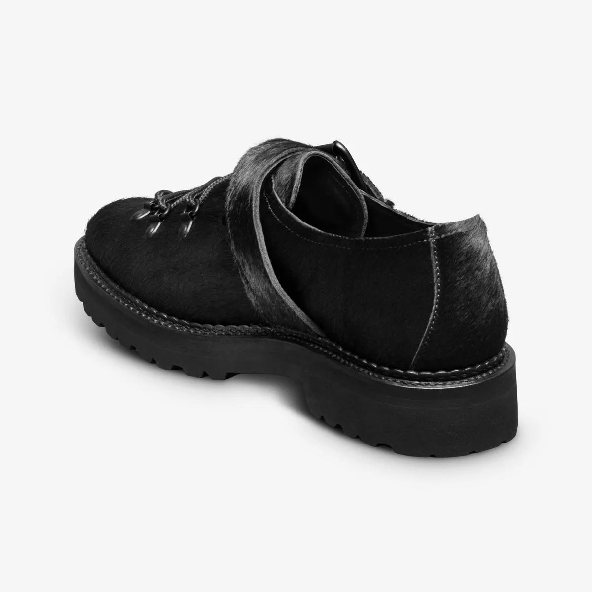 Engineered Garments x Allen Edmonds Adirondack Low Hiker - Black Calf Hair
