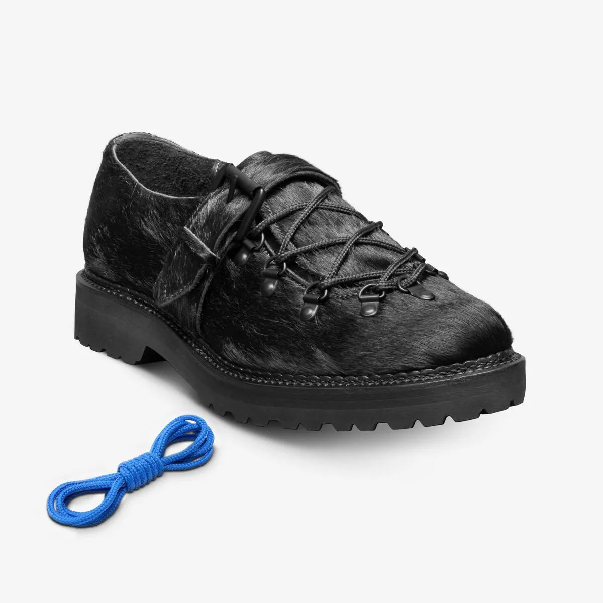 Engineered Garments x Allen Edmonds Adirondack Low Hiker - Black Calf Hair