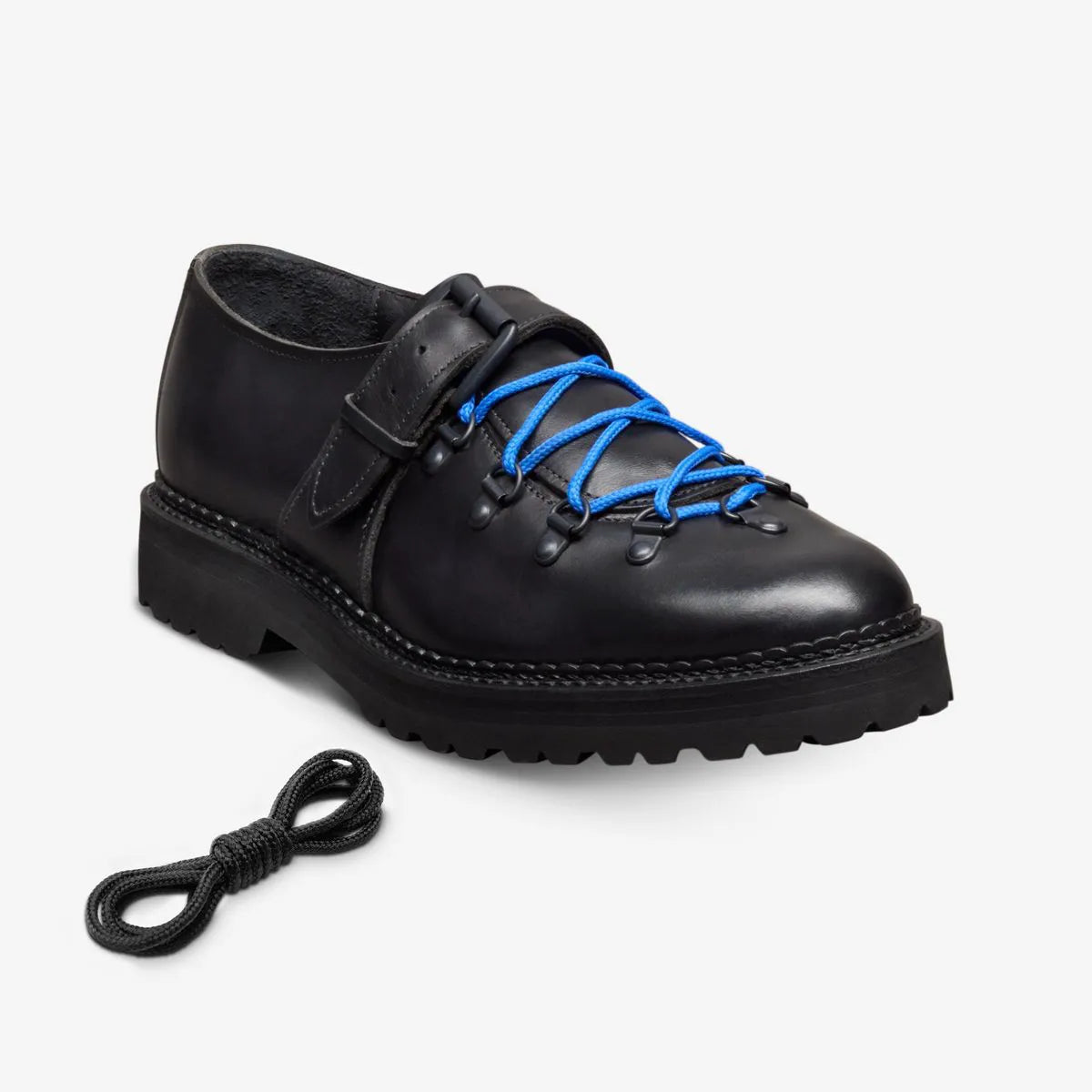 Engineered Garments x Allen Edmonds Adirondack Low Hiker - Black Leather
