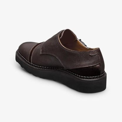 Engineered Garments x Allen Edmonds Bryant Park Double Monk - Brown Leather Mix