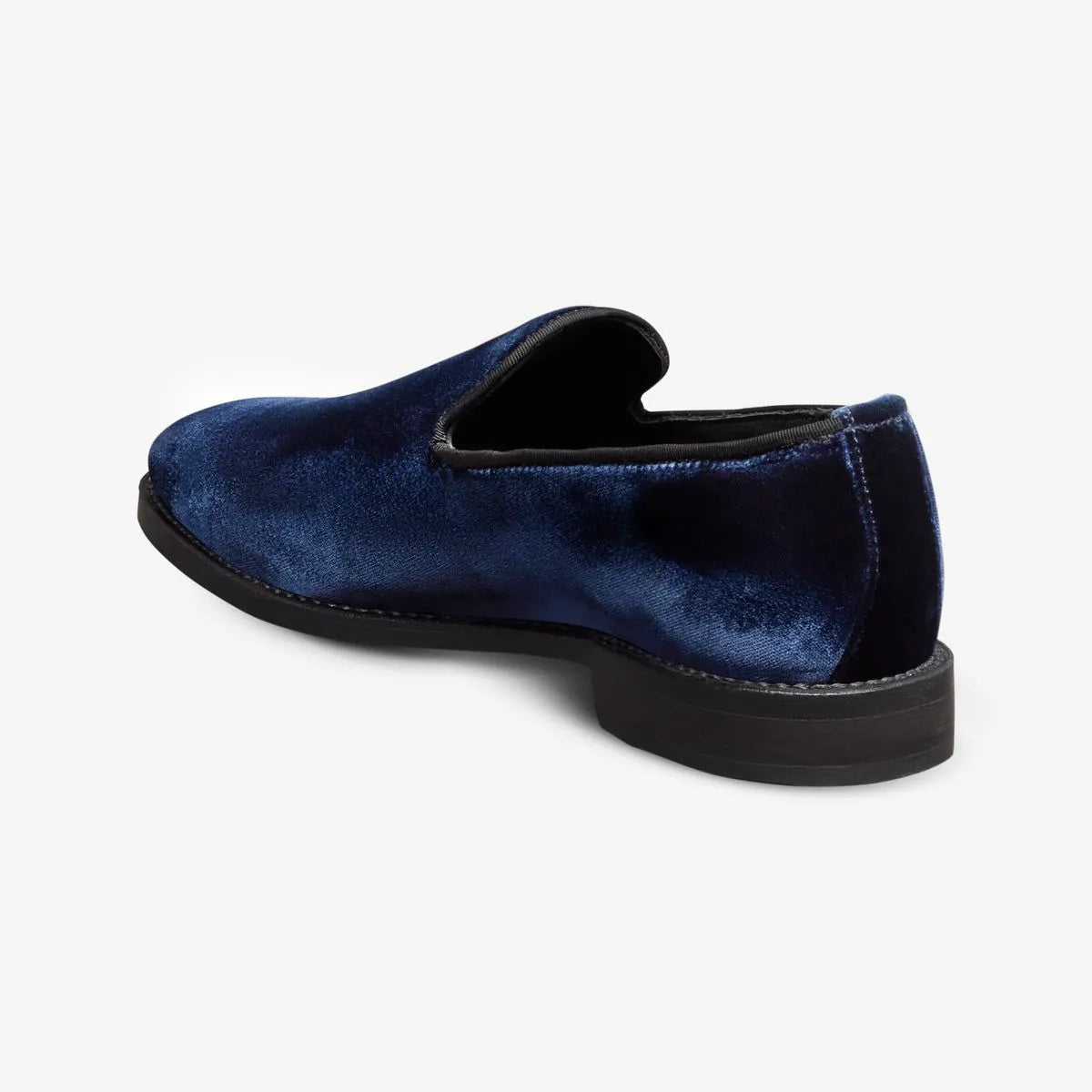 Robinson Smoking Slip-on Loafer - Navy Velvet