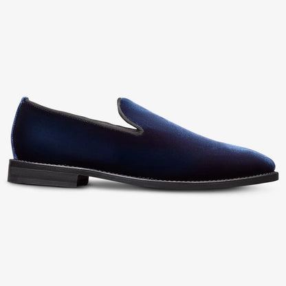 Robinson Smoking Slip-on Loafer - Navy Velvet