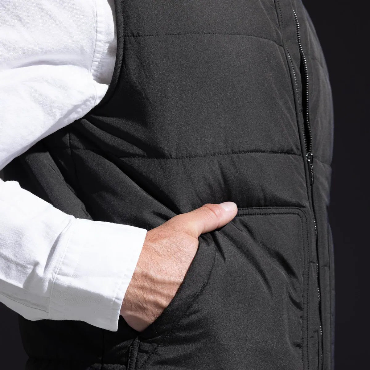 Bugatchi Wool Blouson - Black