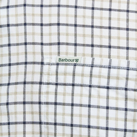 Barbour Preston Regular Tattersall Shirt - Olive Green