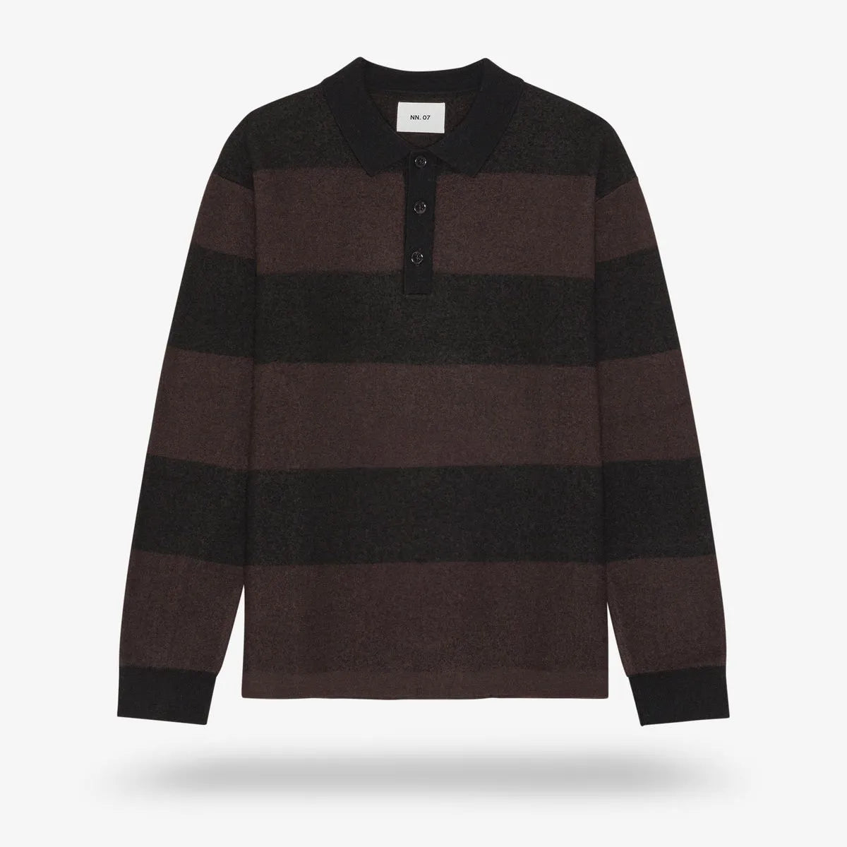 NN07 Rugby Polo Sweater - Black
