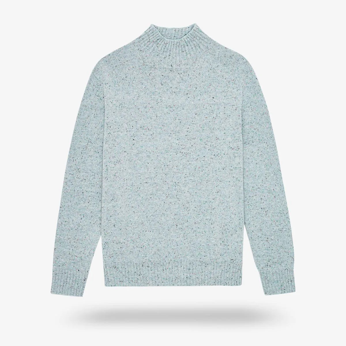 NN07 Aksel Mock-neck Sweater - Blue