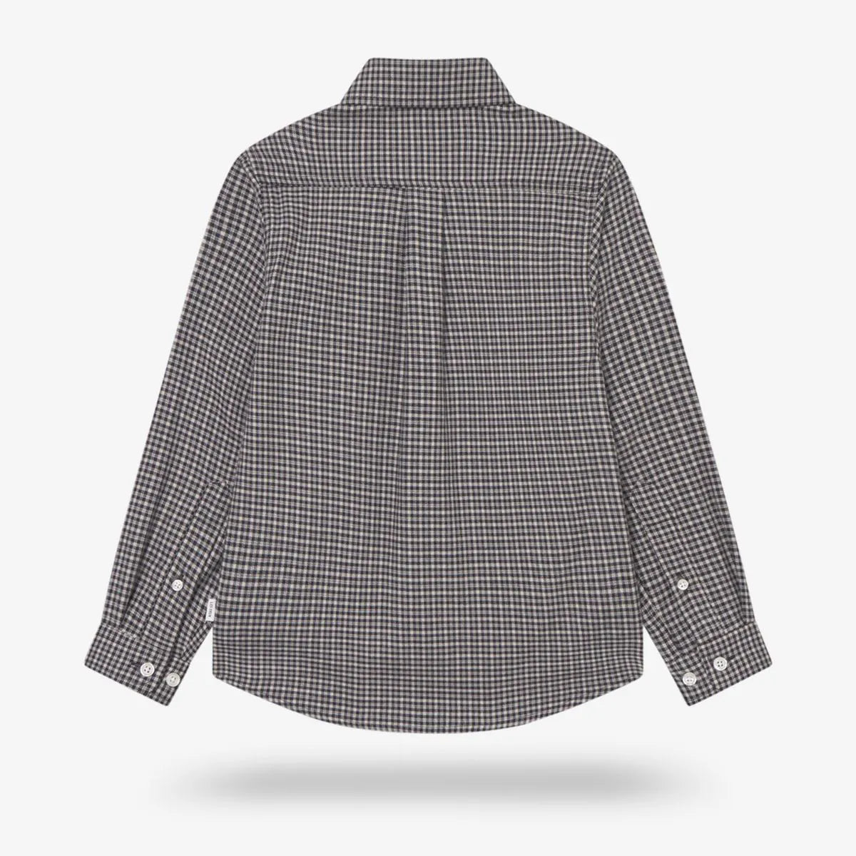 Les Deux Konrad Check Flannel Shirt - Black And White