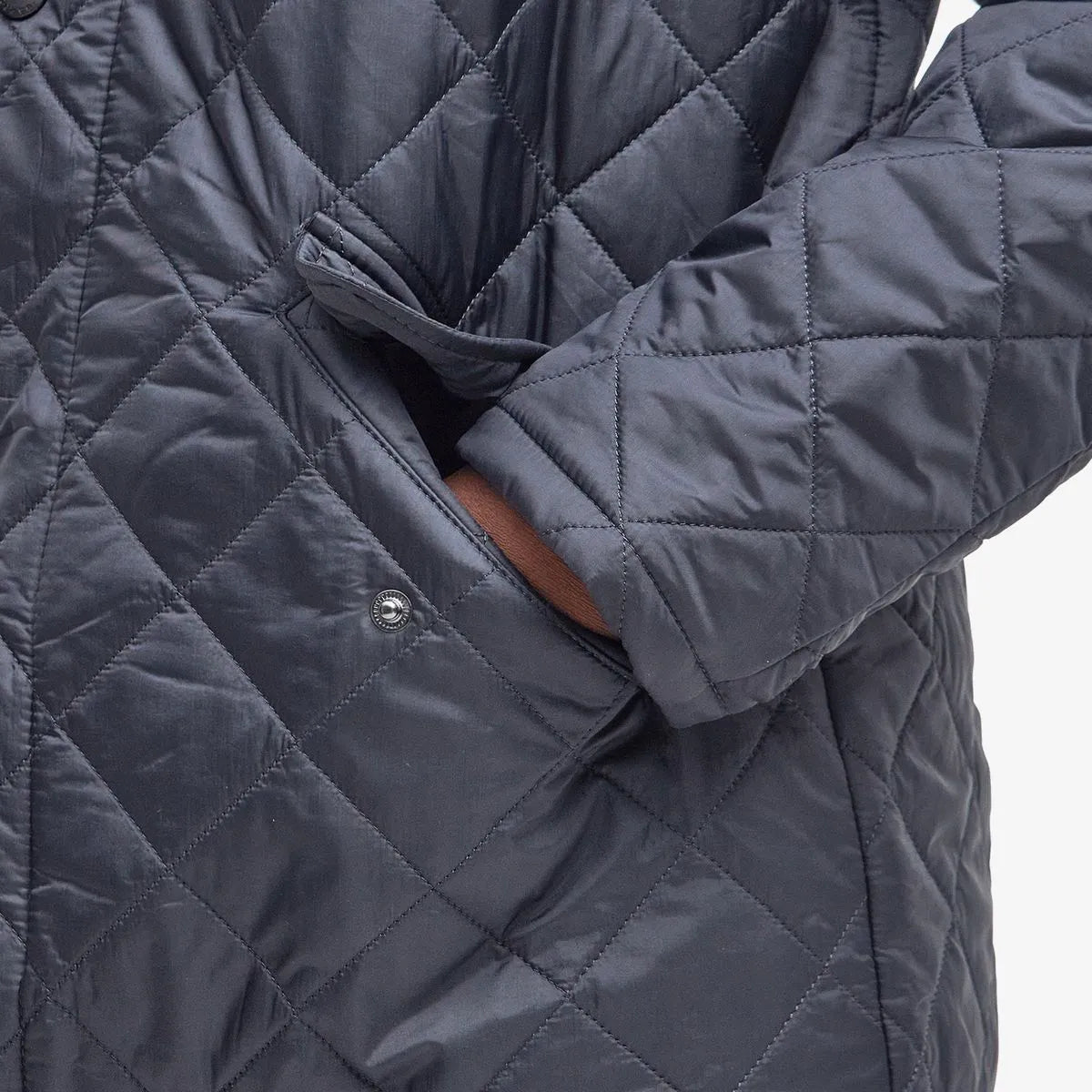 Barbour Chelsea Quilted Jacket - Navy
