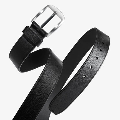 Jackson Casual Belt - Black Leather