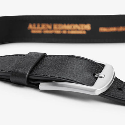Jackson Casual Belt - Black Leather