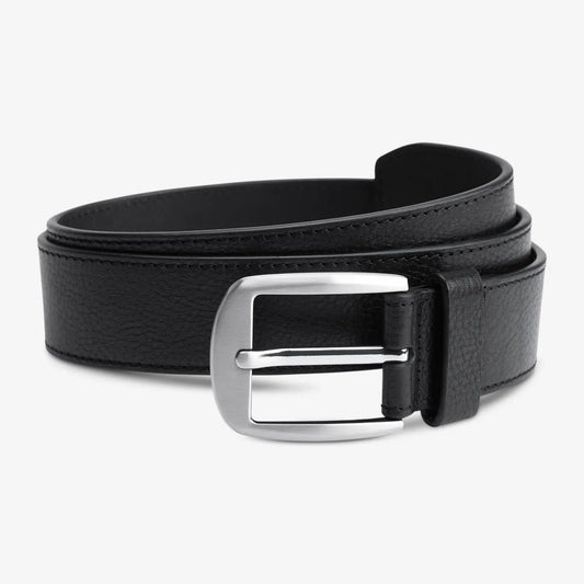 Jackson Casual Belt - Black Leather
