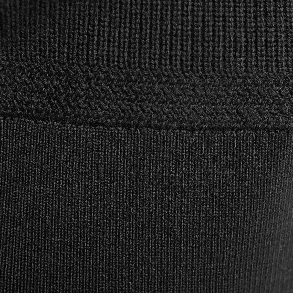 Bugatchi Quarter-zip Long-sleeve Sweater - Black