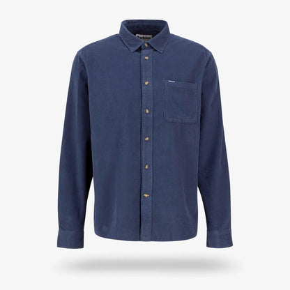 Barbour Bramside Relaxed Corduroy Shirt - Navy