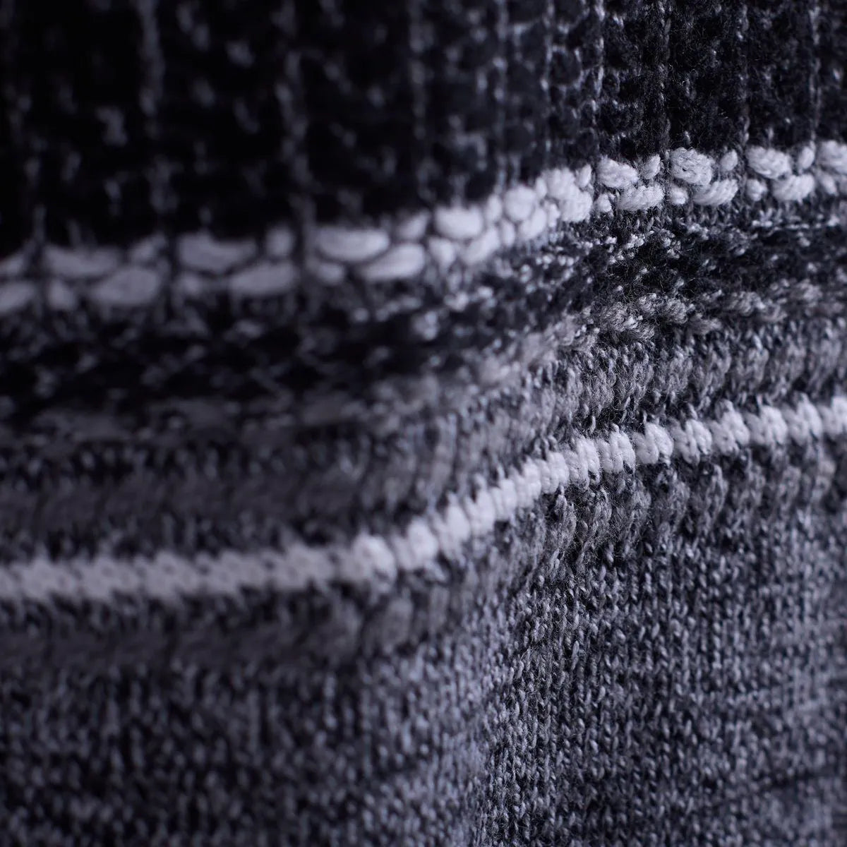 Bugatchi Crewneck Long-sleeve Sweater - Grey