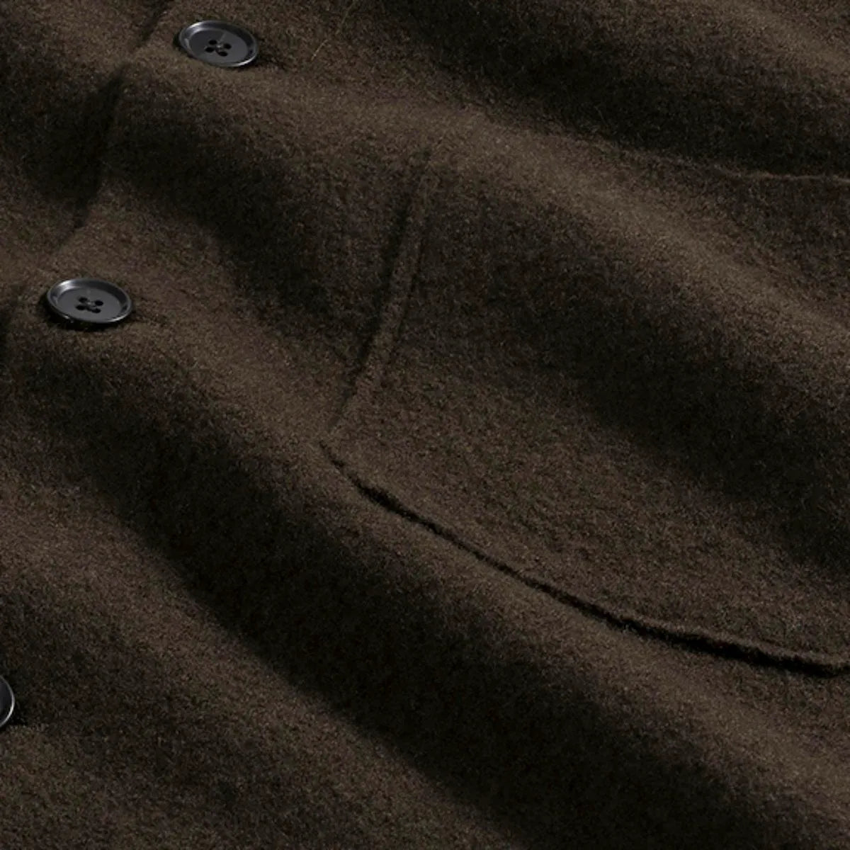 NN07 Jonas Button-up Sweater - Brown