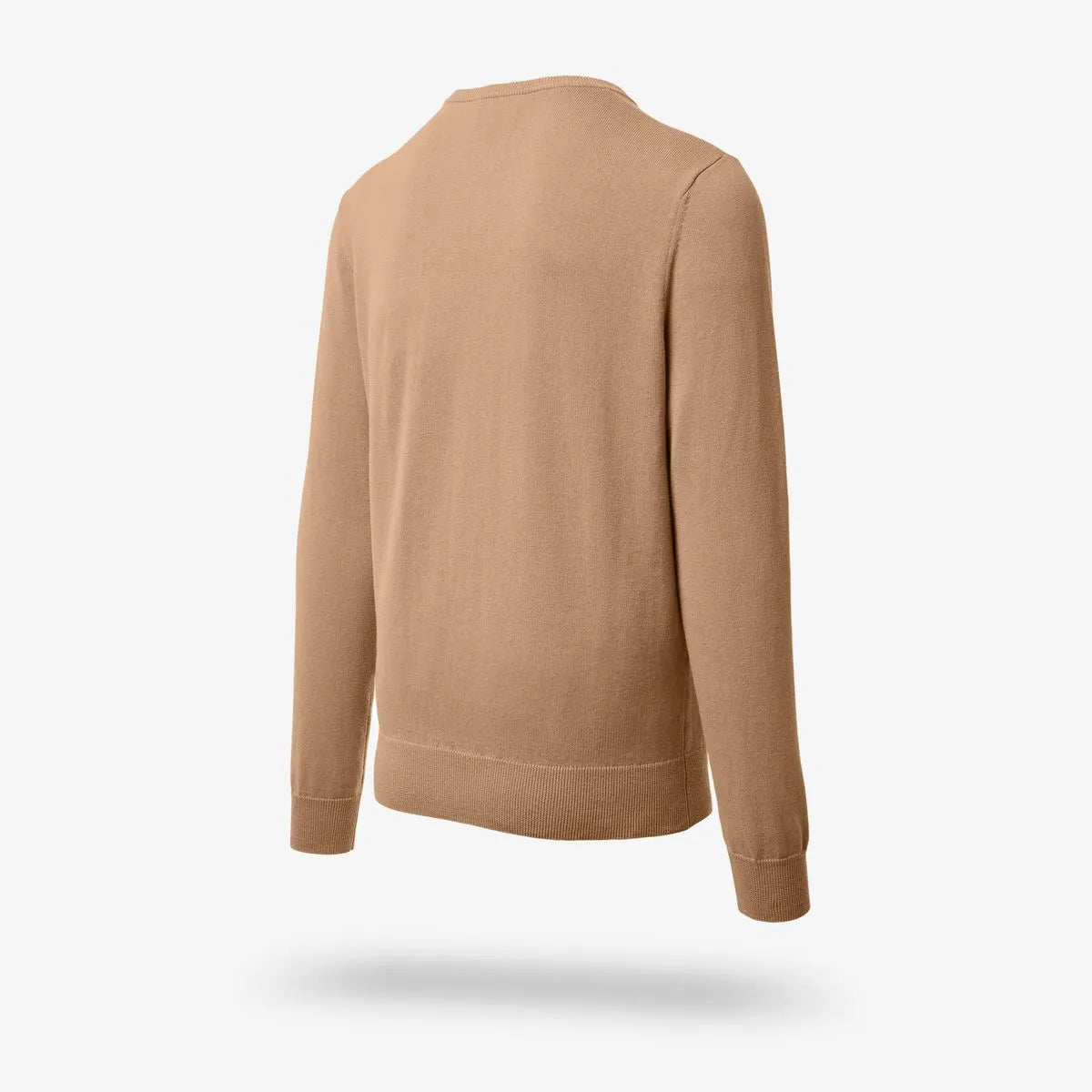 Long Sleeve Knit Shirt - Camel