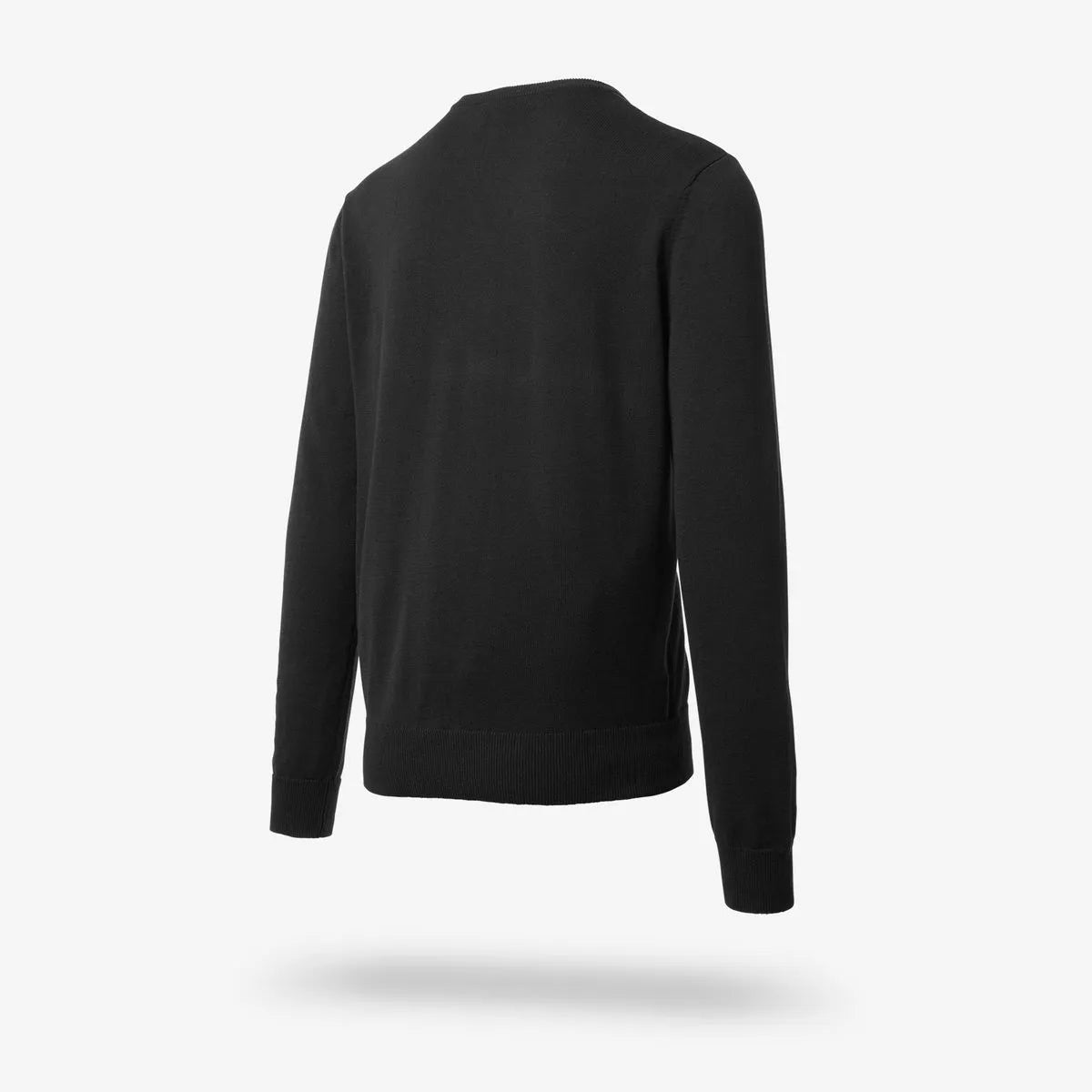Long Sleeve Knit Shirt - Black