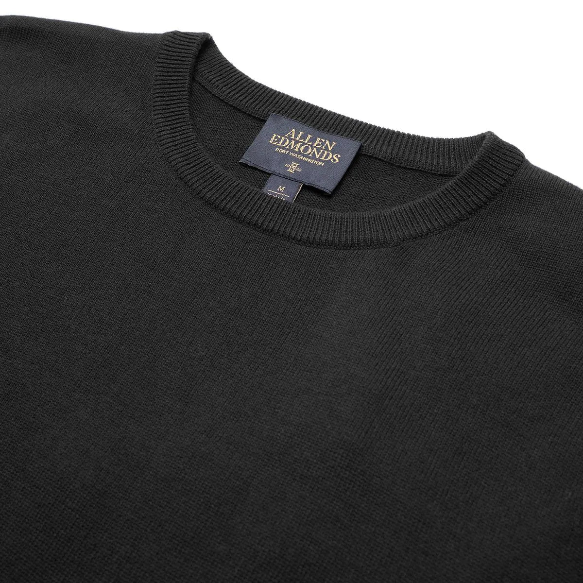 Long Sleeve Knit Shirt - Black