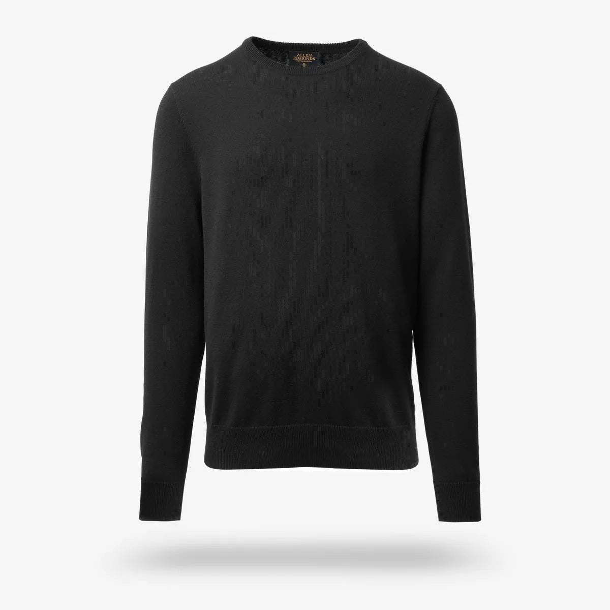 Long Sleeve Knit Shirt - Black
