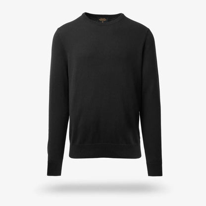 Long Sleeve Knit Shirt - Black
