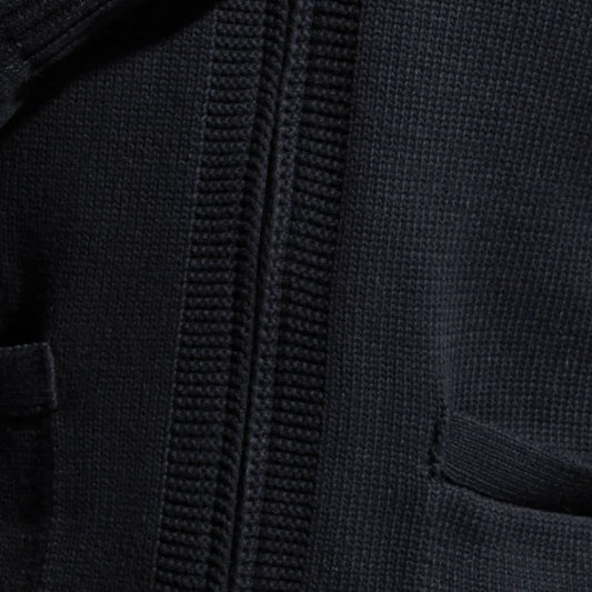 Schott® N.Y.C. Zip-front Shawl Collar Cardigan - Black