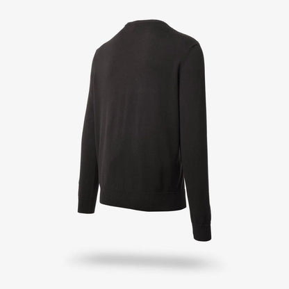 Long Sleeve Knit Shirt - Bitter Chocolate