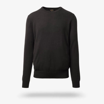 Long Sleeve Knit Shirt - Bitter Chocolate