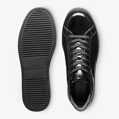 Barnes Lace-up Sneaker - Black Patent Leather