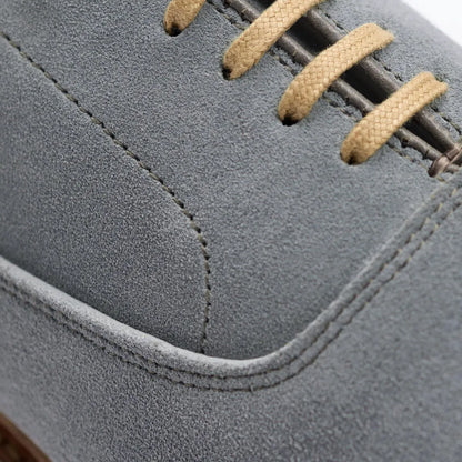 Park Avenue Verse Cap-toe Oxford Dress Shoe - Steel Blue Suede