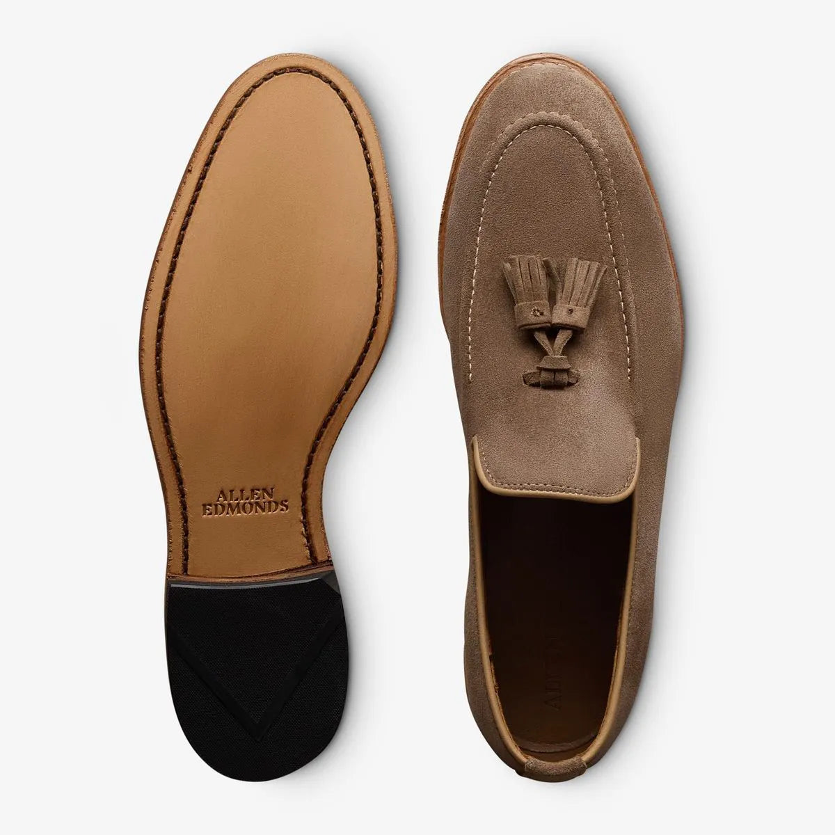 Randolph Tassel Loafer - Tobacco Suede